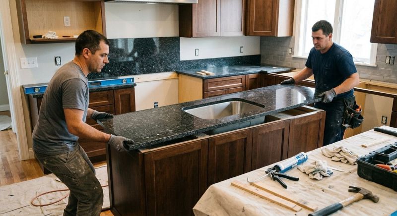 Kitchen Countertop Installation in Lake County, IL