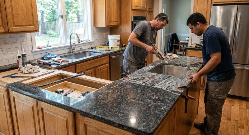 Kitchen Countertop Installation in Roseville, CA
